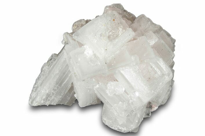 Pink Halite Crystal Cluster - Trona, California #314163